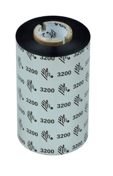 Picture of Zebra 3200 Wax/Resin Ribbons - 84mm x 74M